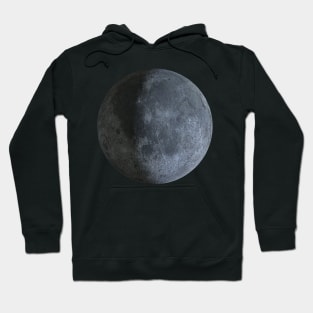 High Rez Moon in detailed 8K Hoodie